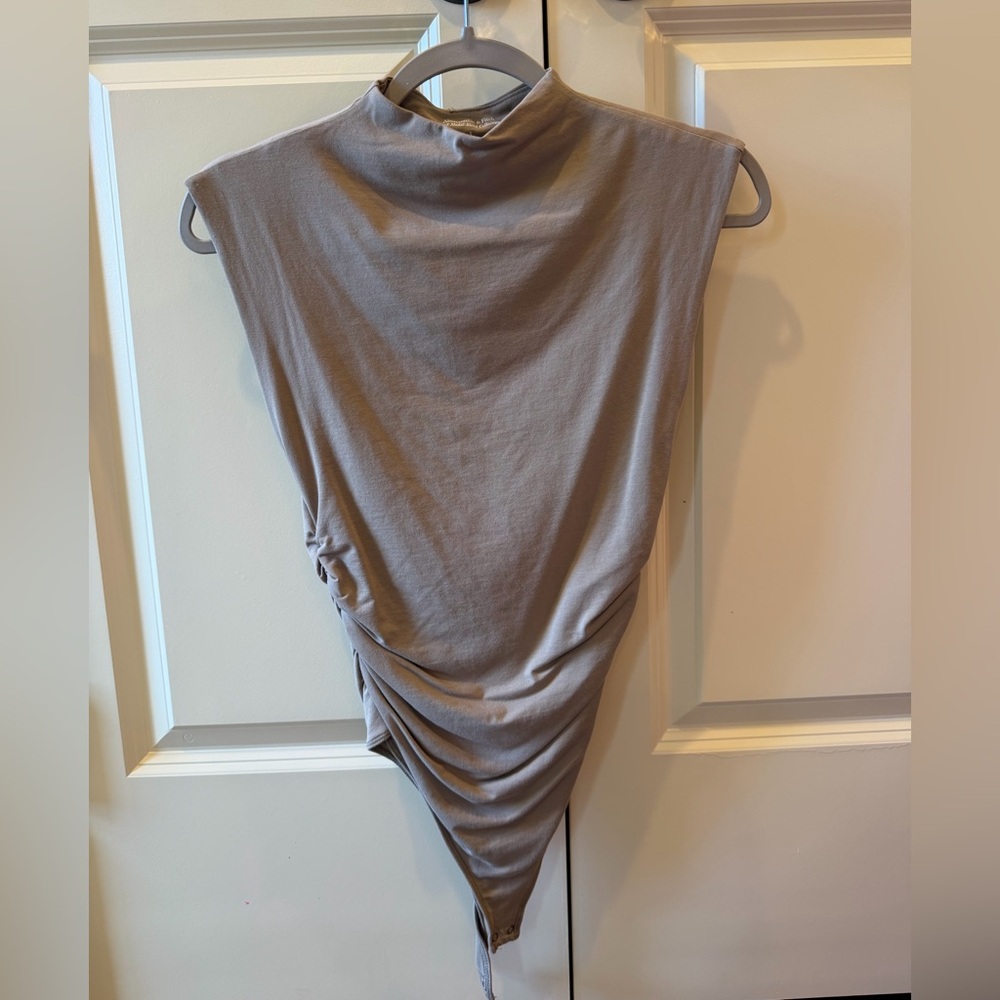 Abercrombie & Fitch Gray Bodysuit